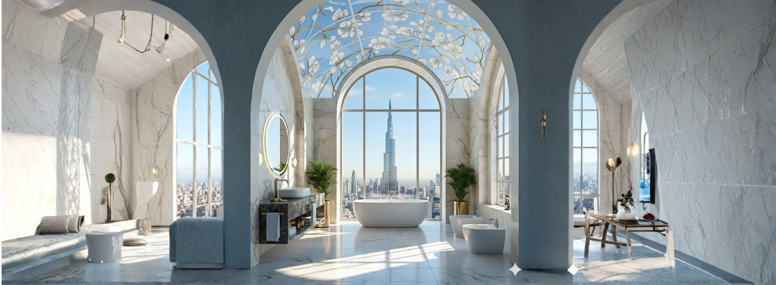 High-quality high-rise glass ceiling printing with vibrant, durable designs. Perfect for offices, malls, and modern architectural spaces.