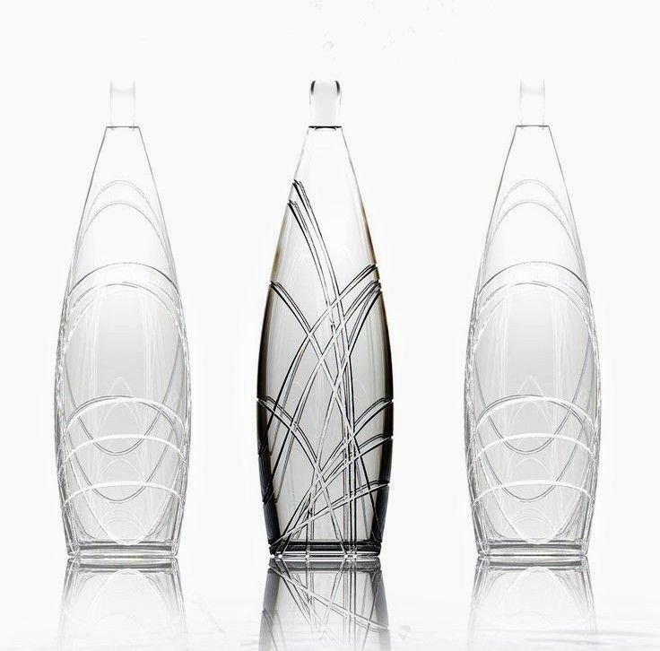 UV printing on glass bottle