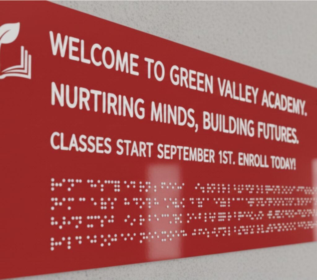 Custom signage for any surface or design