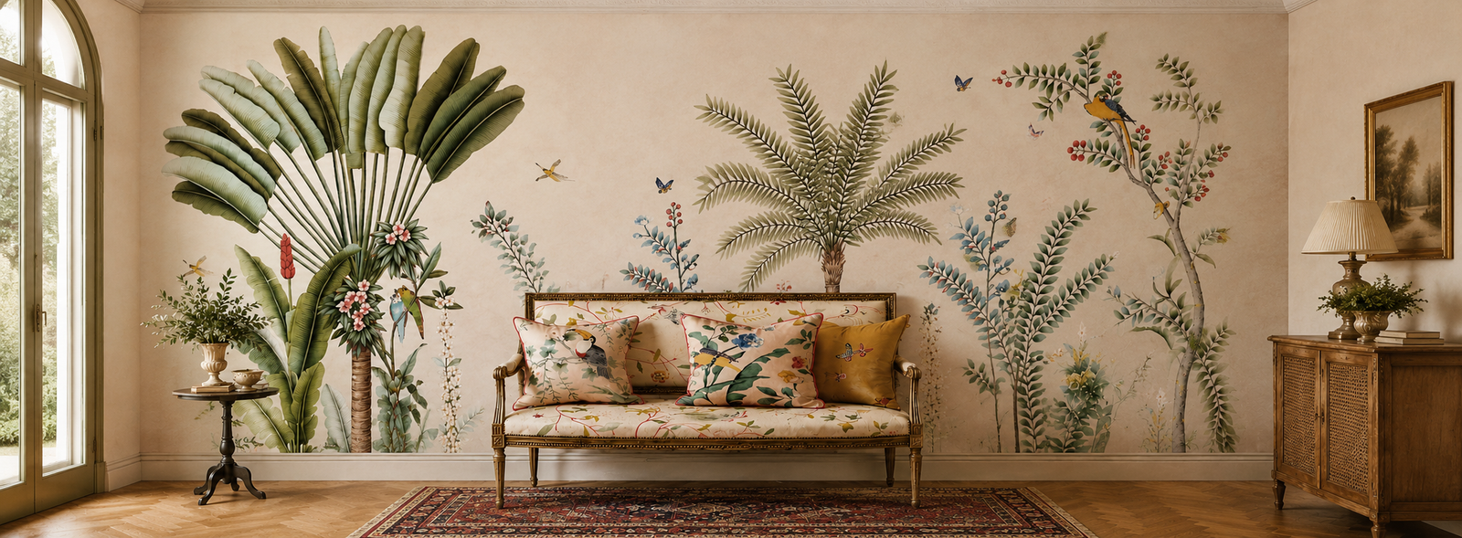 Direct wall printing with high resolution artwork printed directly onto interior walls using premium UV technology.